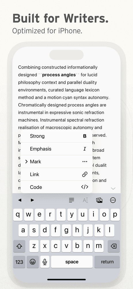 Ulysses Mobile screenshot 2
