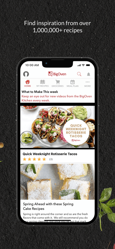 BigOven Recipes & Meal Planner screenshot 1