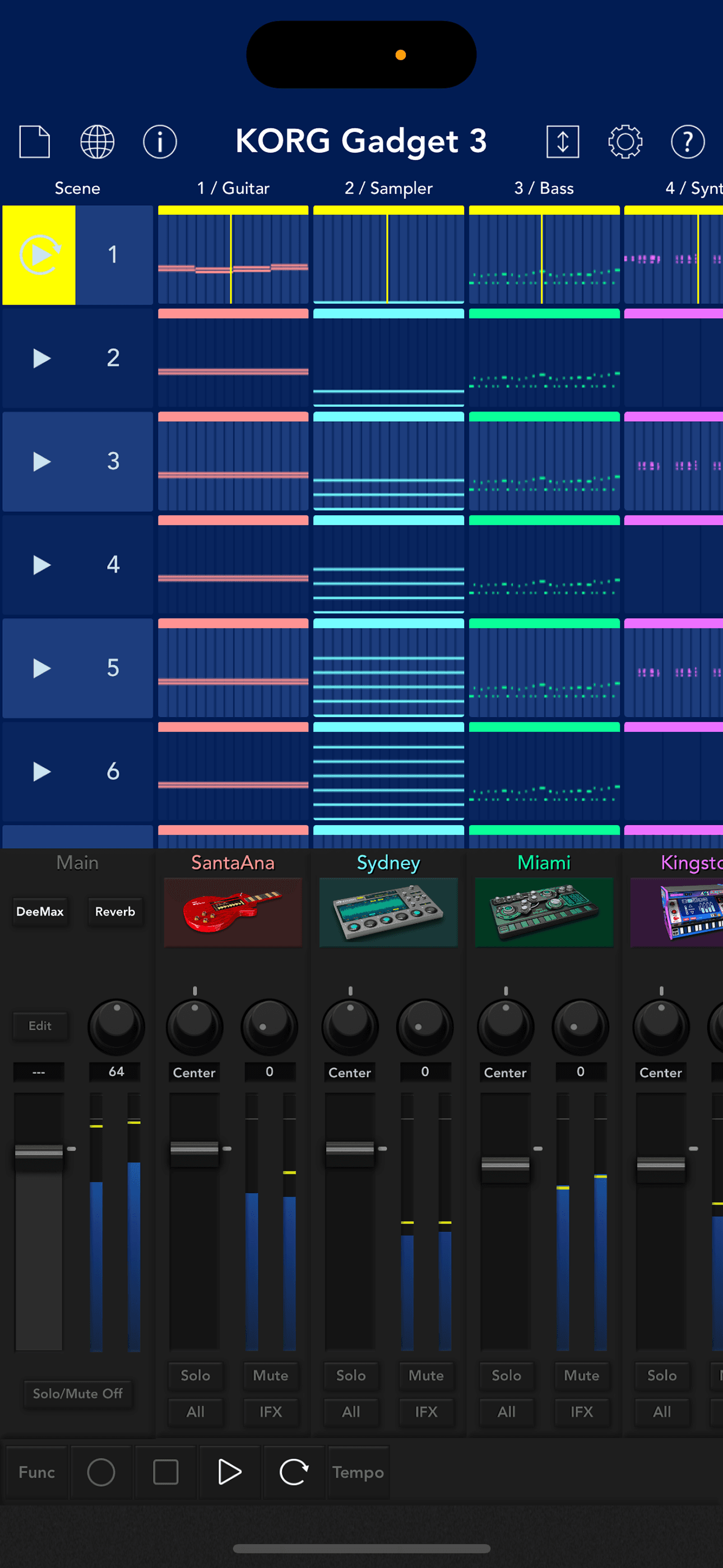 KORG Gadget 3 screenshot 1