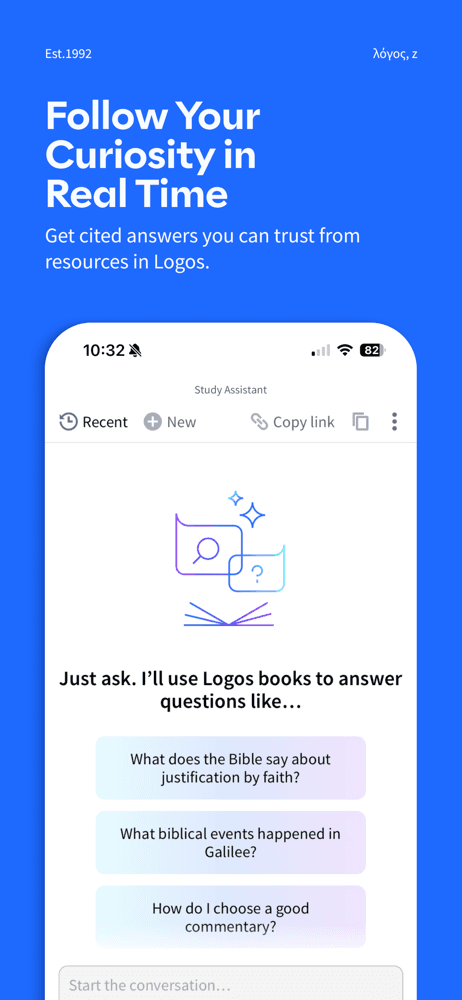 Logos: Deep Bible Study screenshot 2