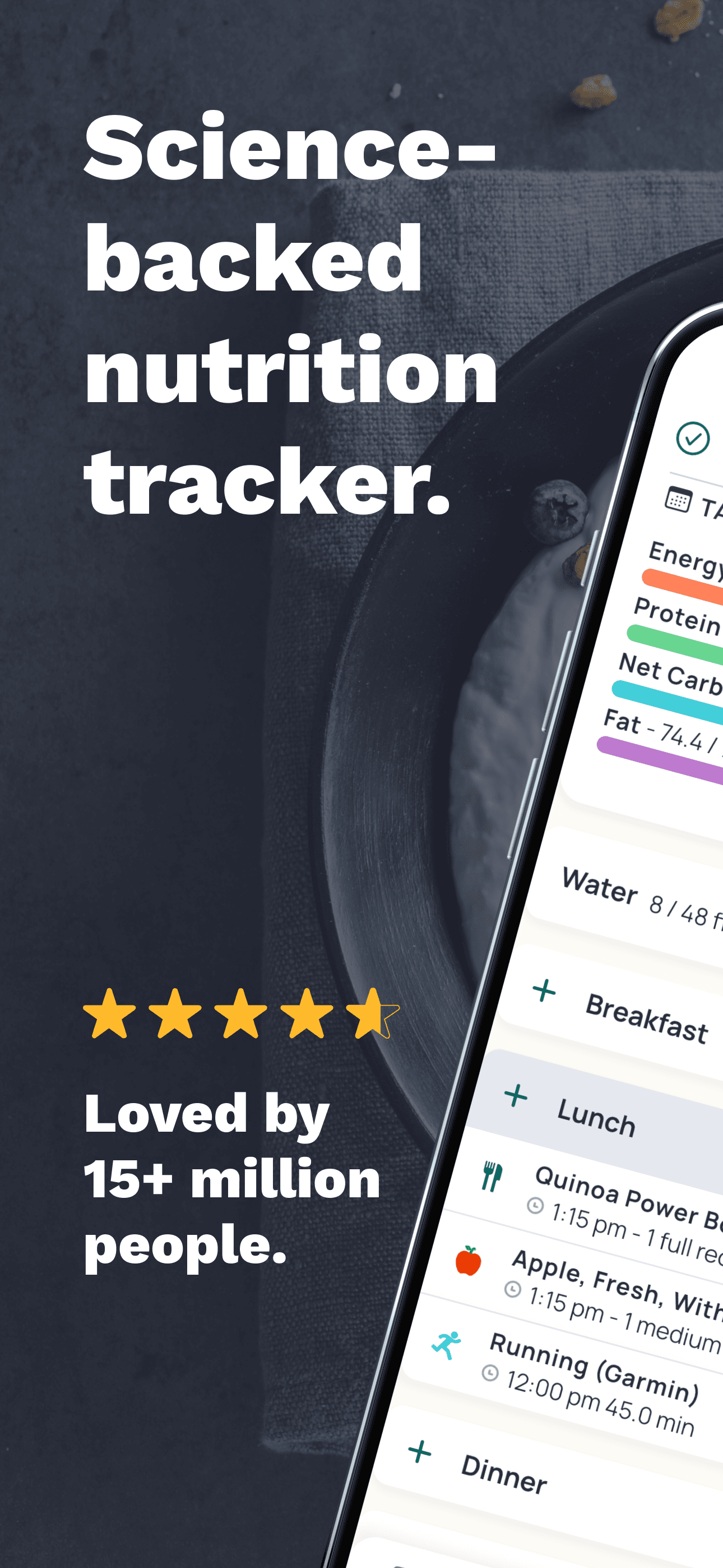 Cronometer: Calorie Counter screenshot 1