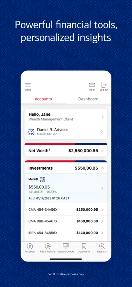 MyMerrill screenshot 1