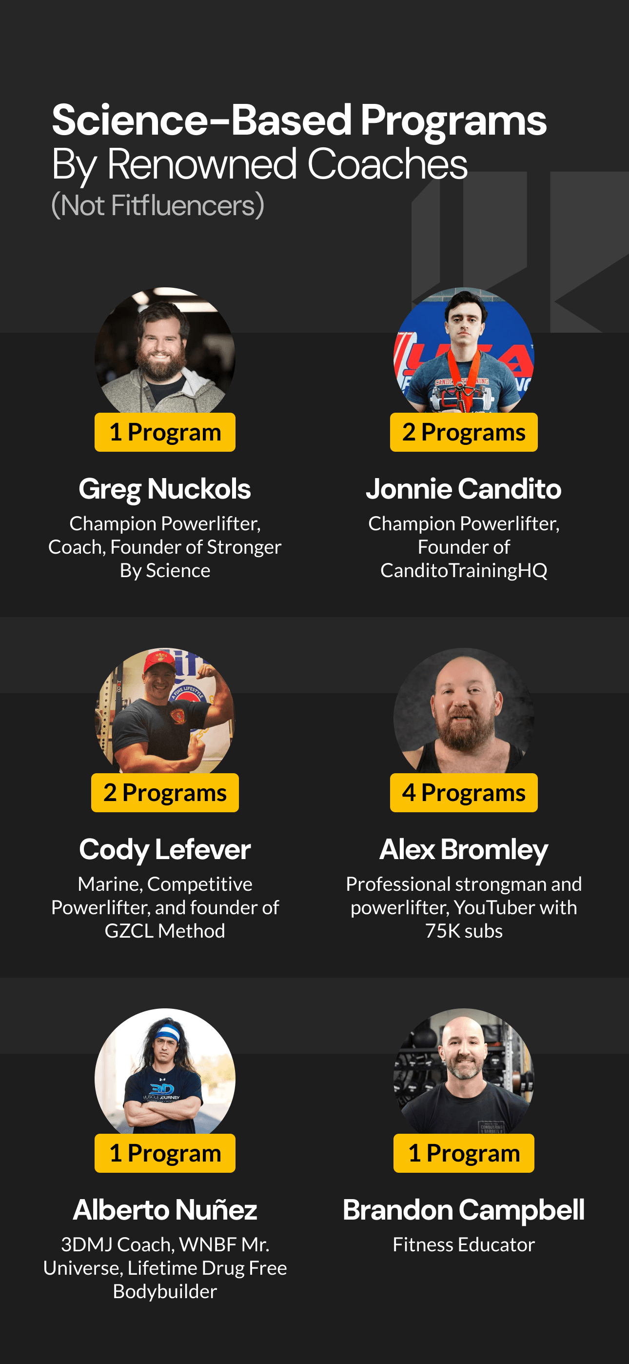 Boostcamp: Workout Programs screenshot 1
