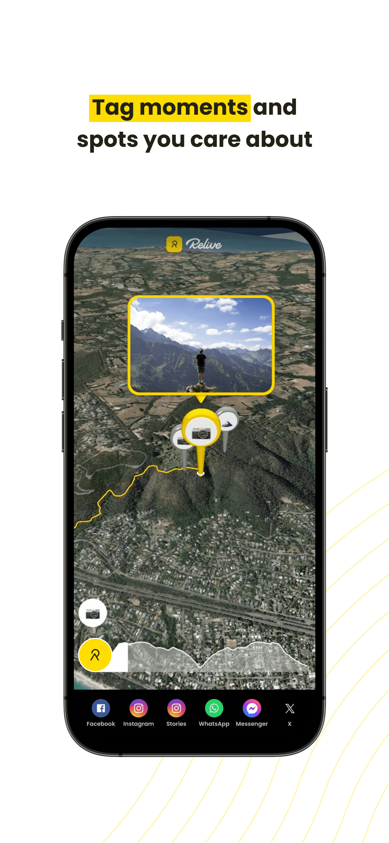 Relive: Hike & Ride Memories screenshot 2