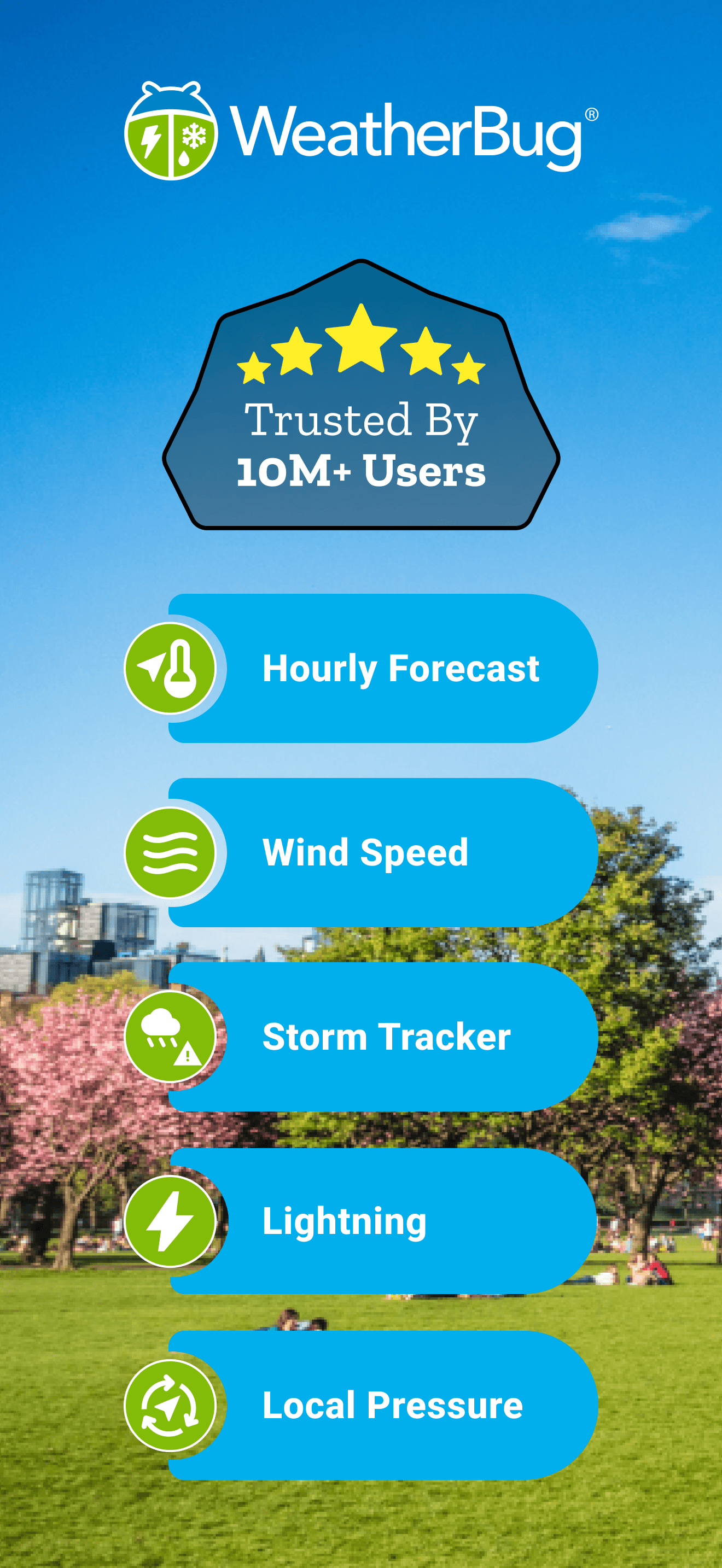 WeatherBug: Weather Forecast screenshot 1