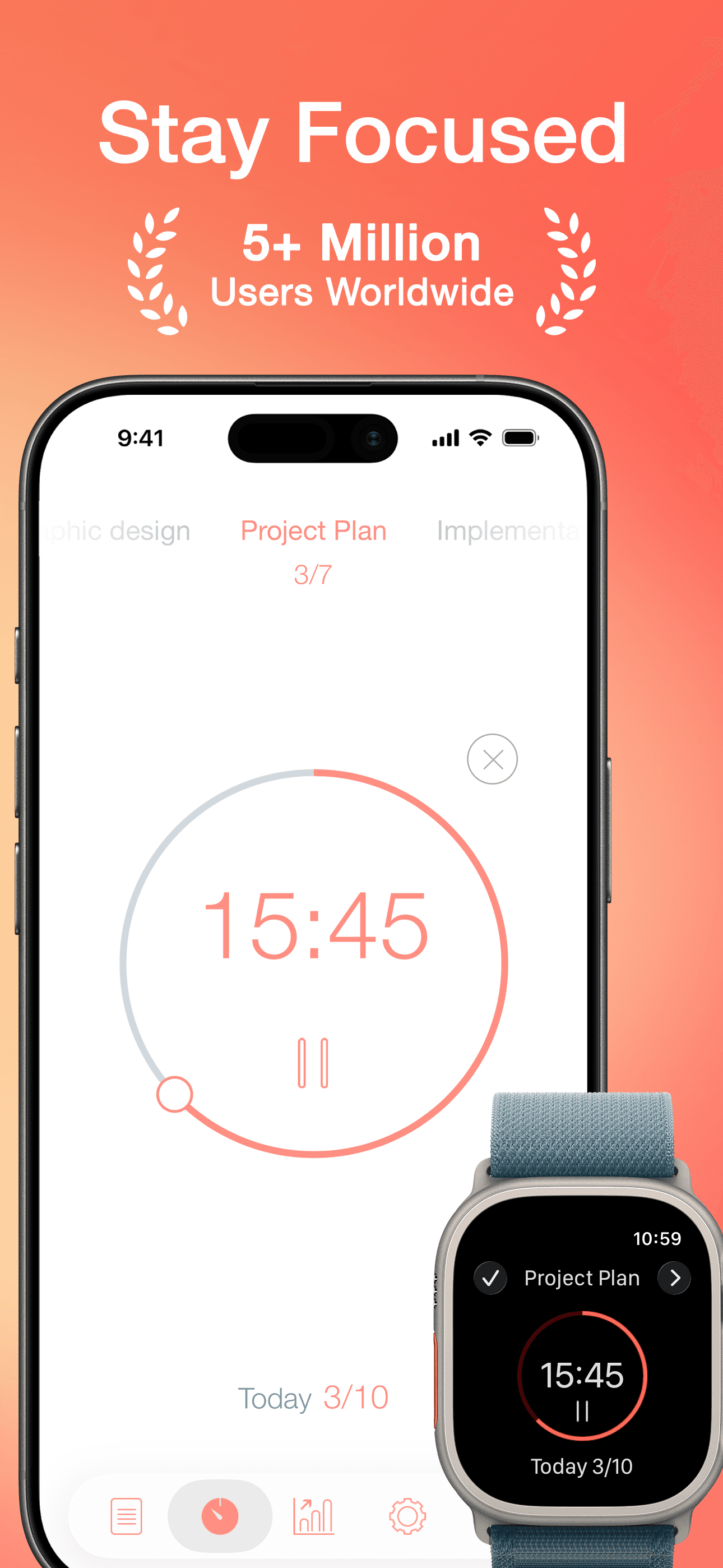 Be Focused – Deep Focus Timer screenshot 1