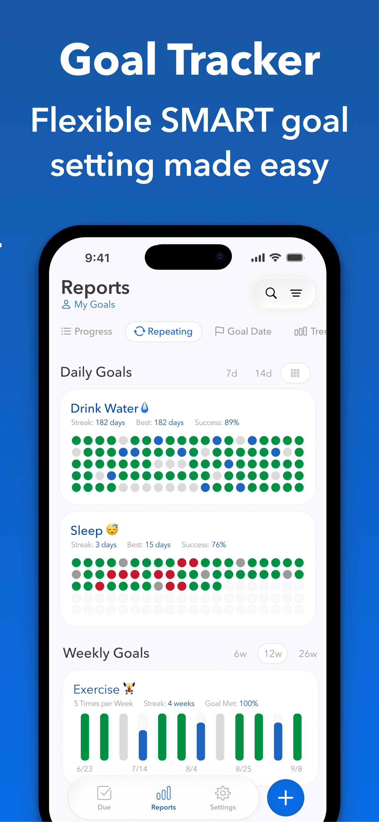 Strides: Habit Tracker + Goals screenshot 3