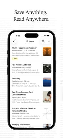 Instapaper screenshot 1