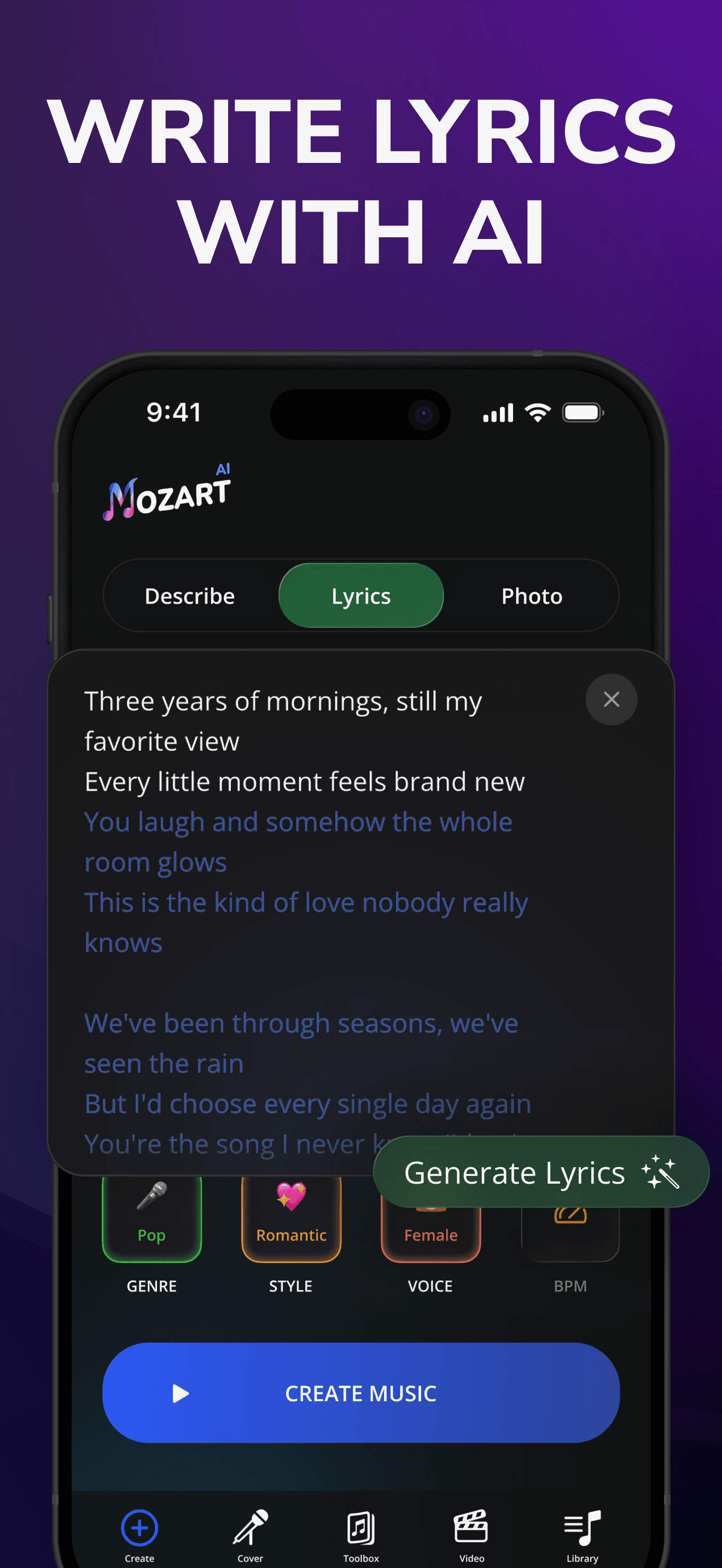 AI Song Generator: Mozart screenshot 3