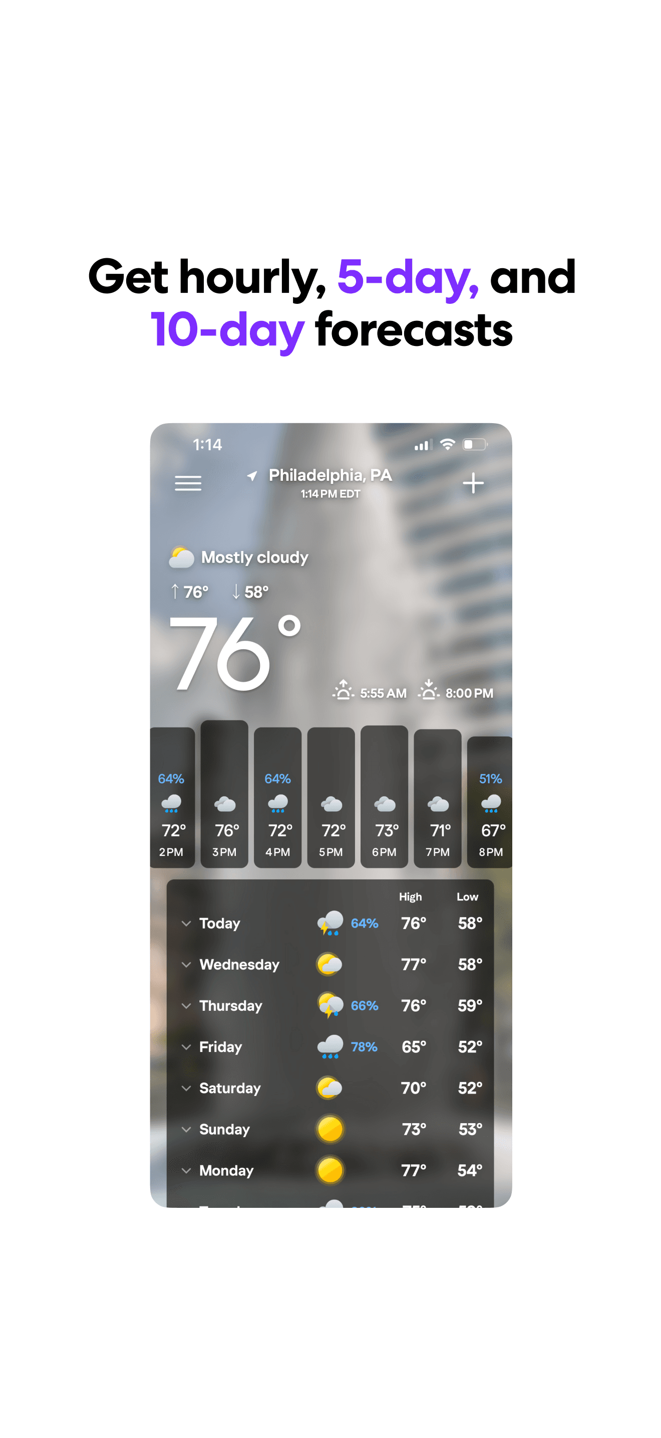 Yahoo Weather screenshot 3