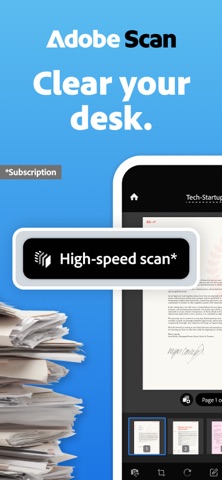 Adobe Scan: PDF & Doc Scanner screenshot 1