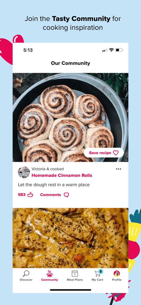 Tasty: Recipes, Cooking Videos screenshot 2