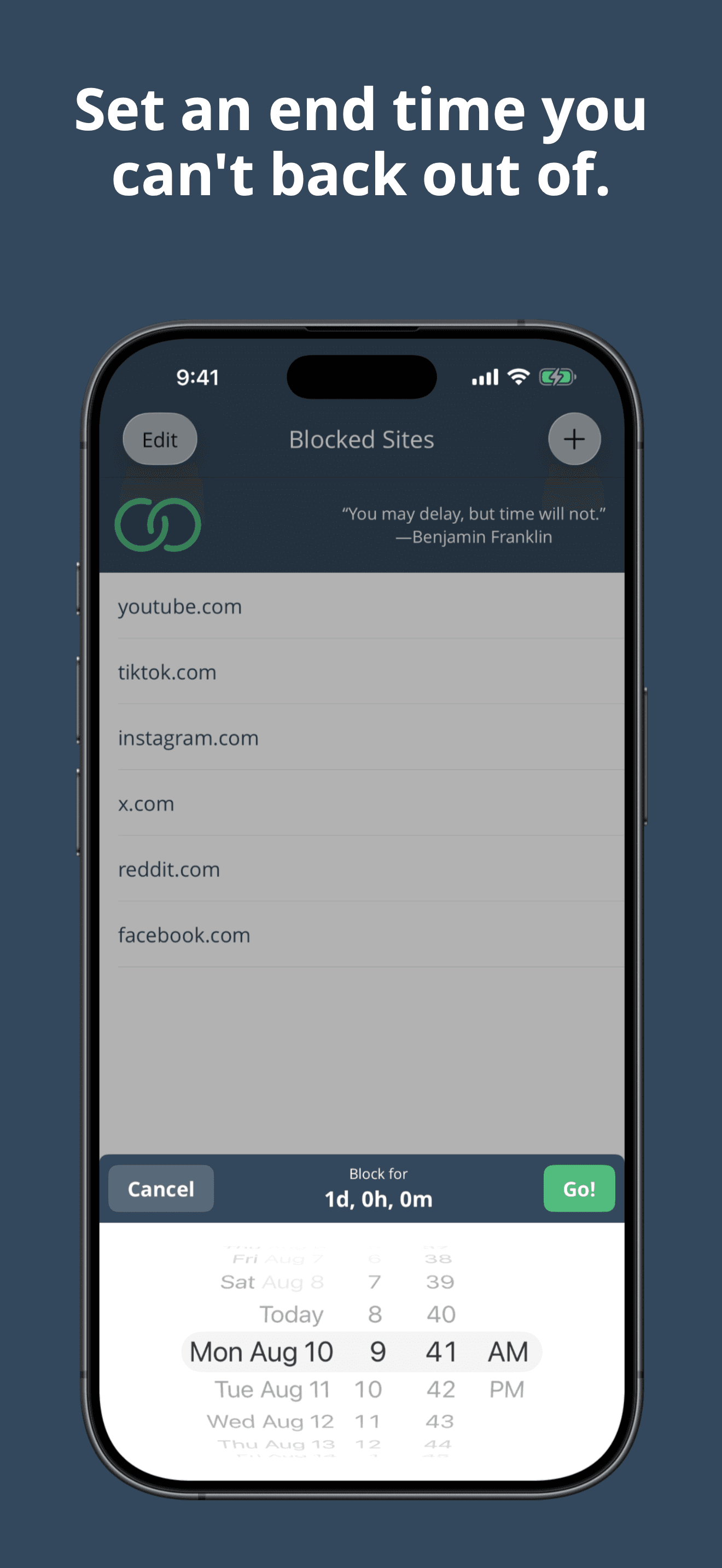 Liberate: Website Blocker screenshot 2