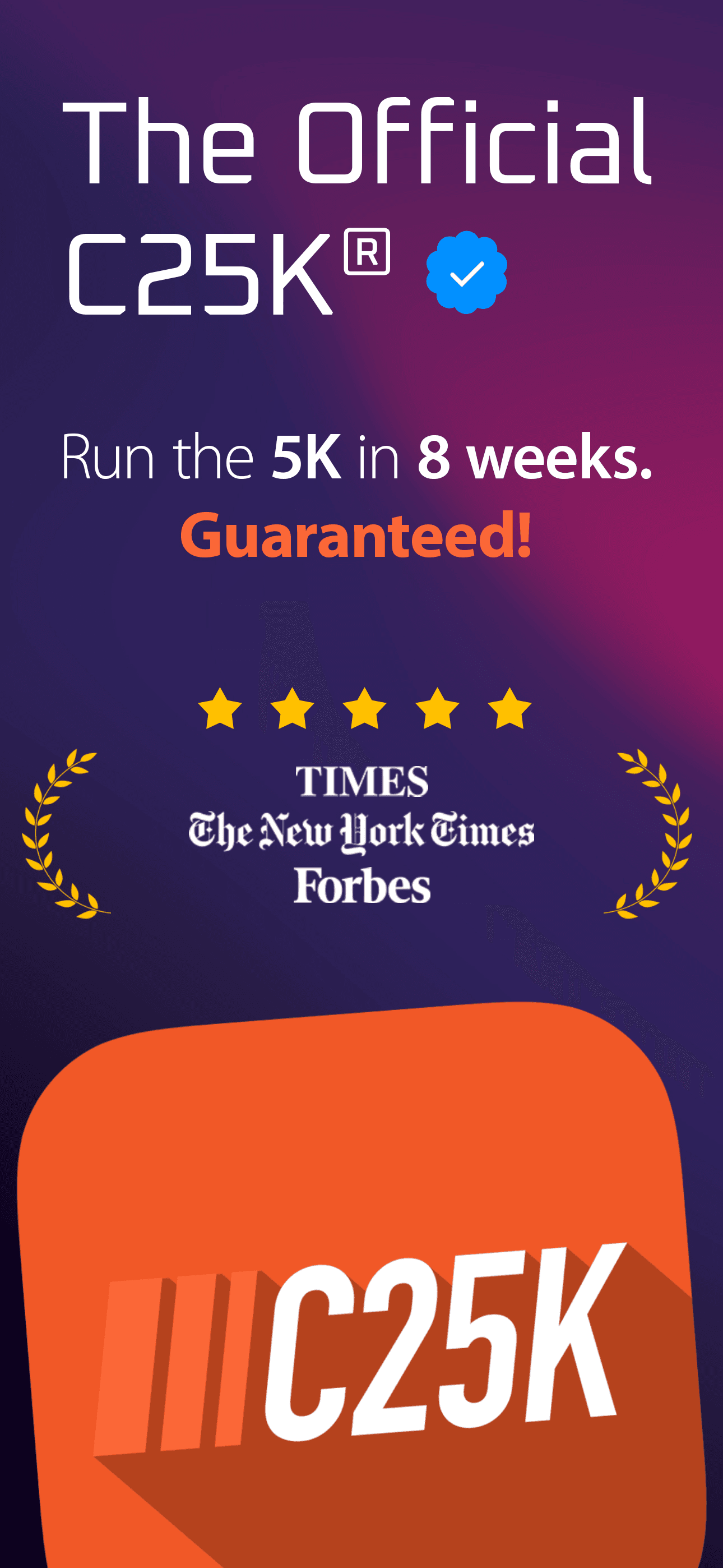 C25K® 5K Running Coach & Map screenshot 1