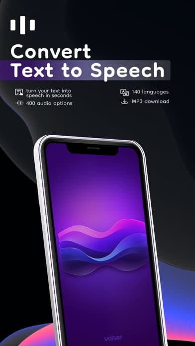 Voiser AI Text to Speech (TTS) screenshot 1