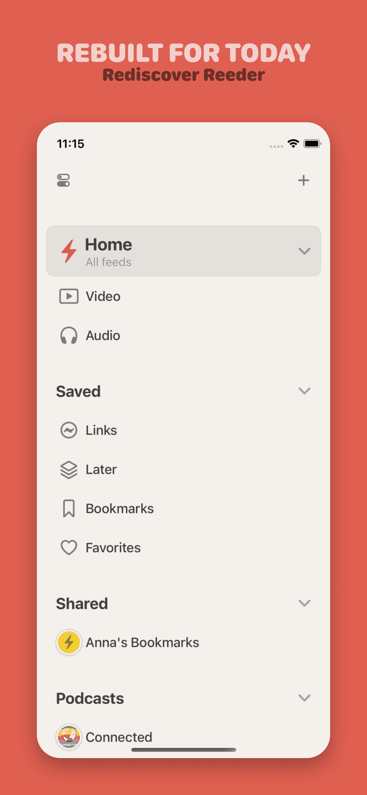 Reeder. screenshot 1