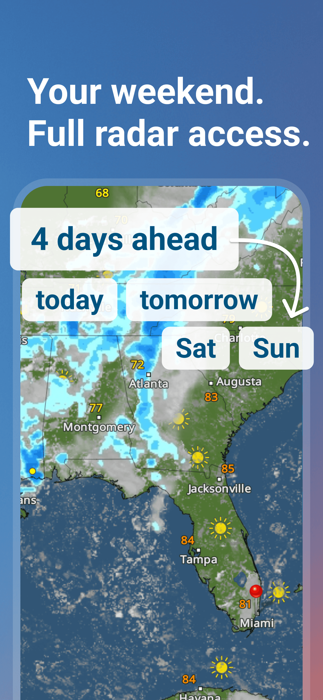 Weather & Radar screenshot 3