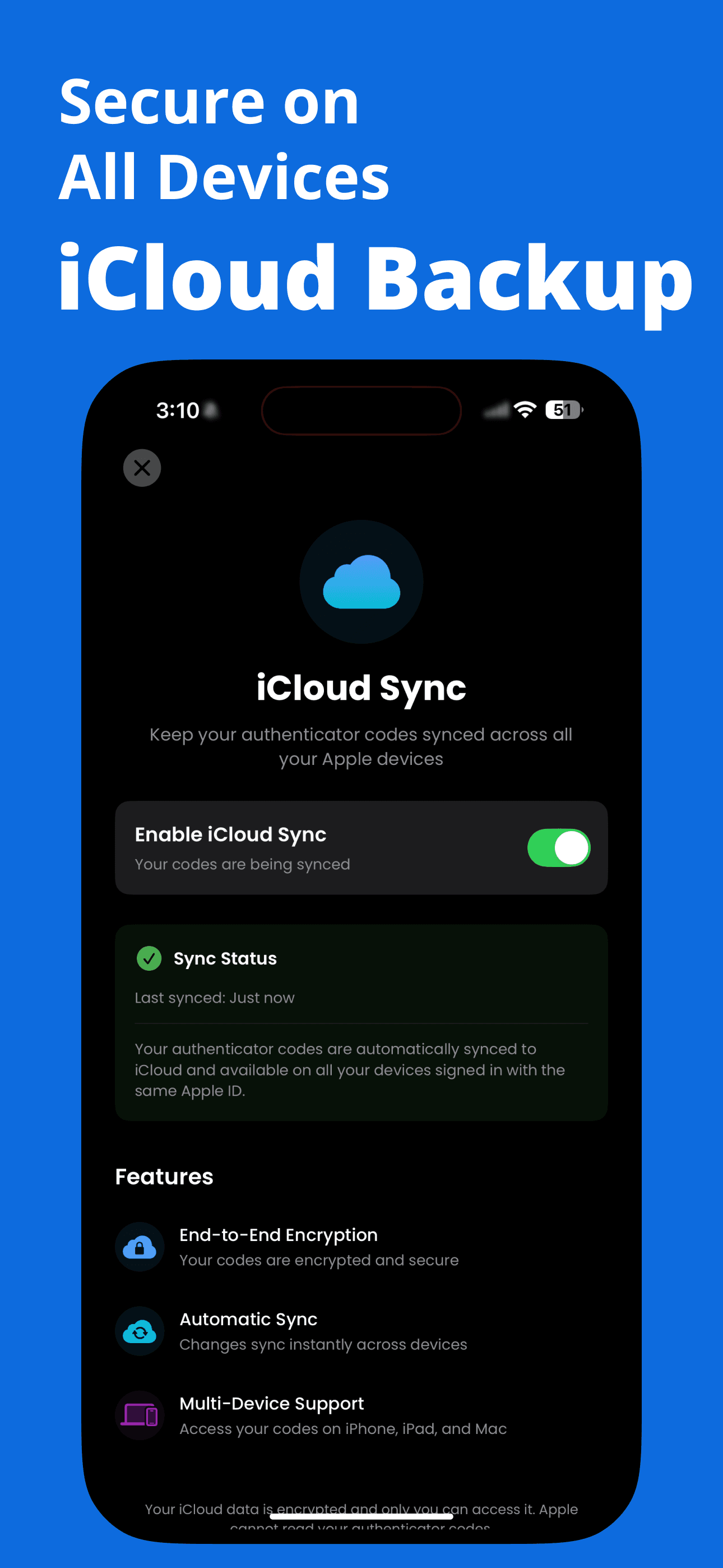 Authenticator App† screenshot 3