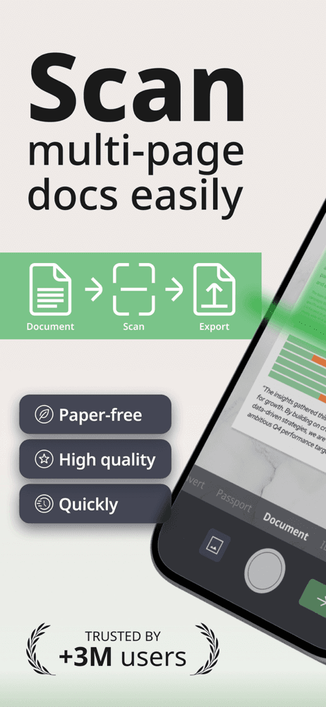Scan to PDF-Document Scanner screenshot 1