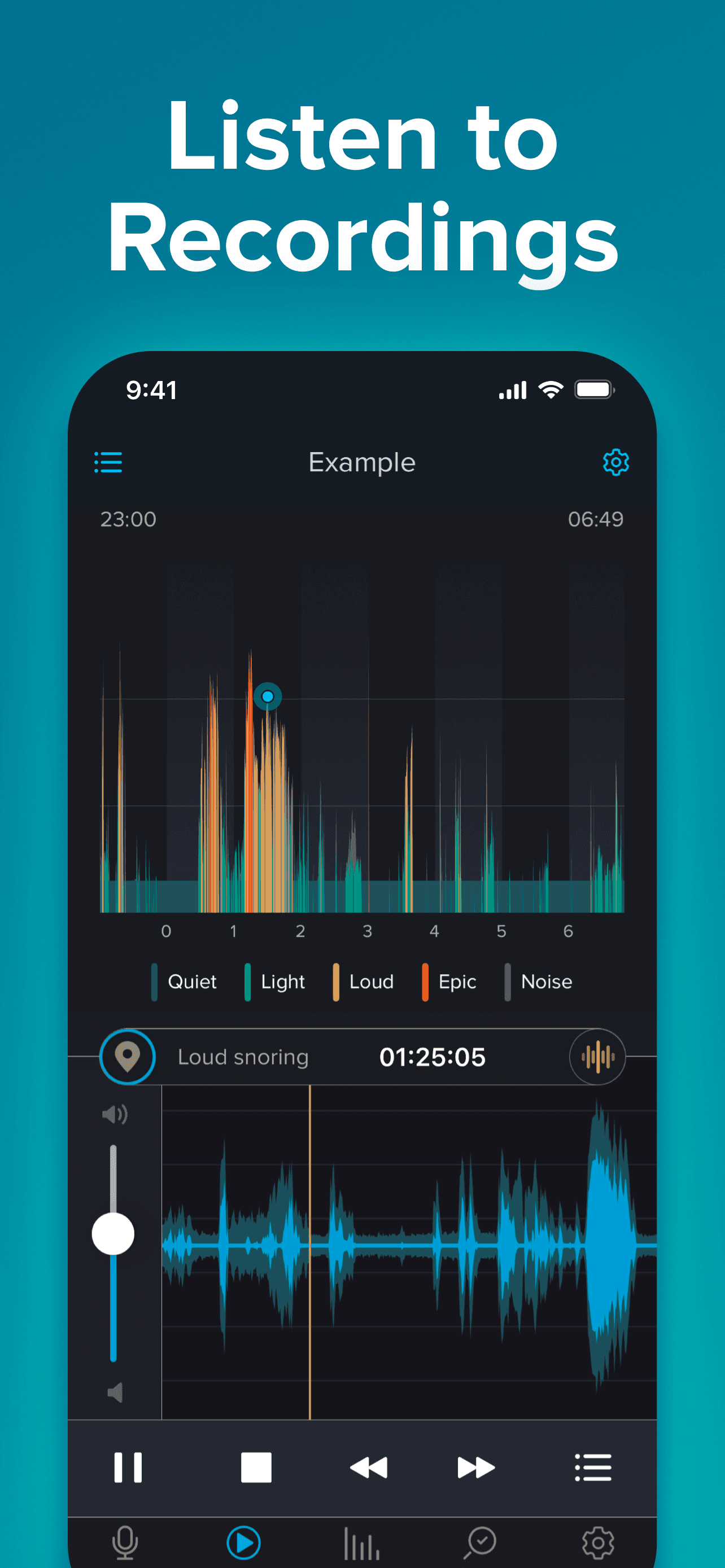 SnoreLab : Record Your Snoring screenshot 3