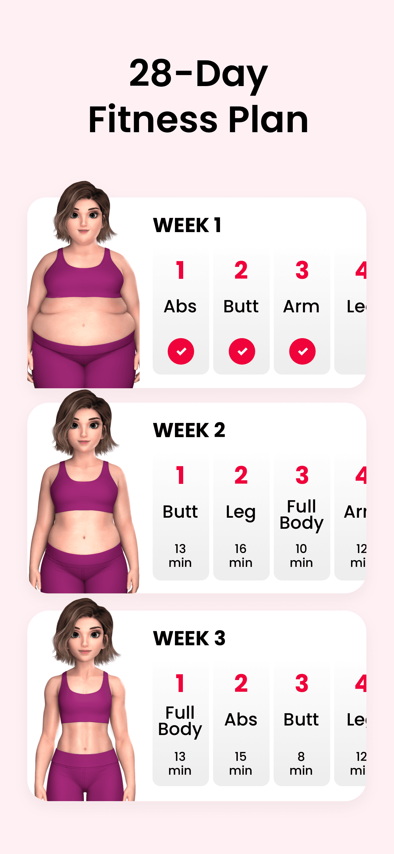 JustFit: Lazy Workout & Fit screenshot 3