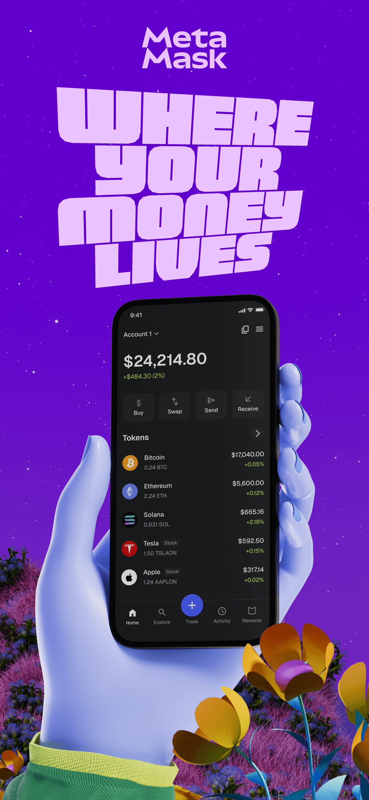 MetaMask: Trade Crypto screenshot 1