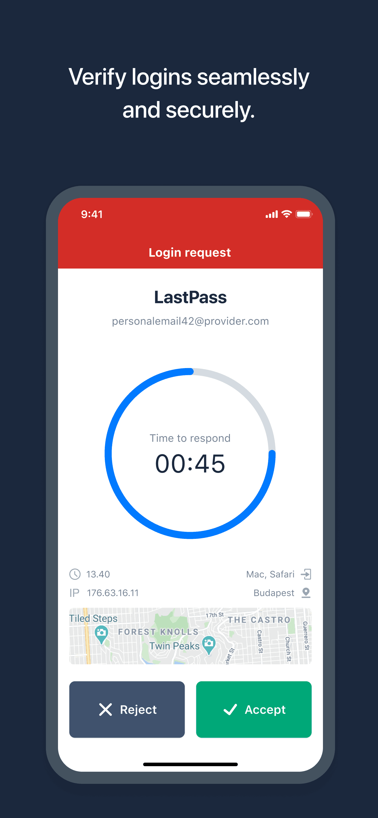 LastPass Authenticator screenshot 2