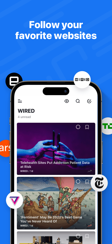 Inoreader: News & RSS reader screenshot 1
