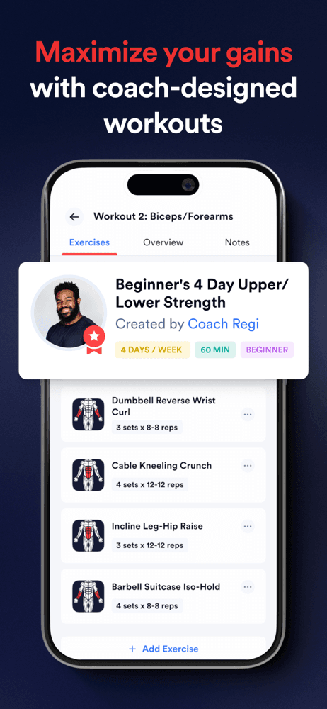 Caliber: Strength Training screenshot 3