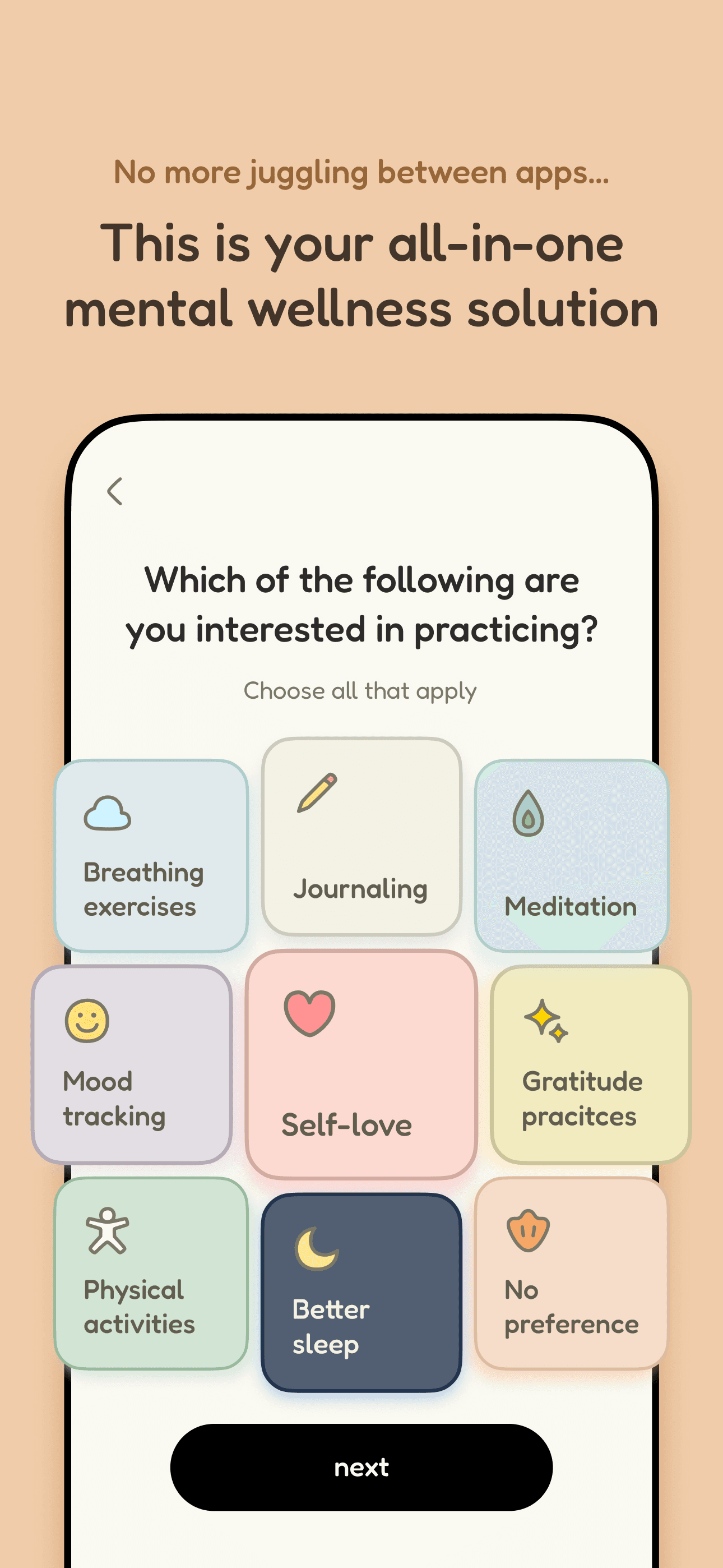 Quabble: Daily Mental Health screenshot 3