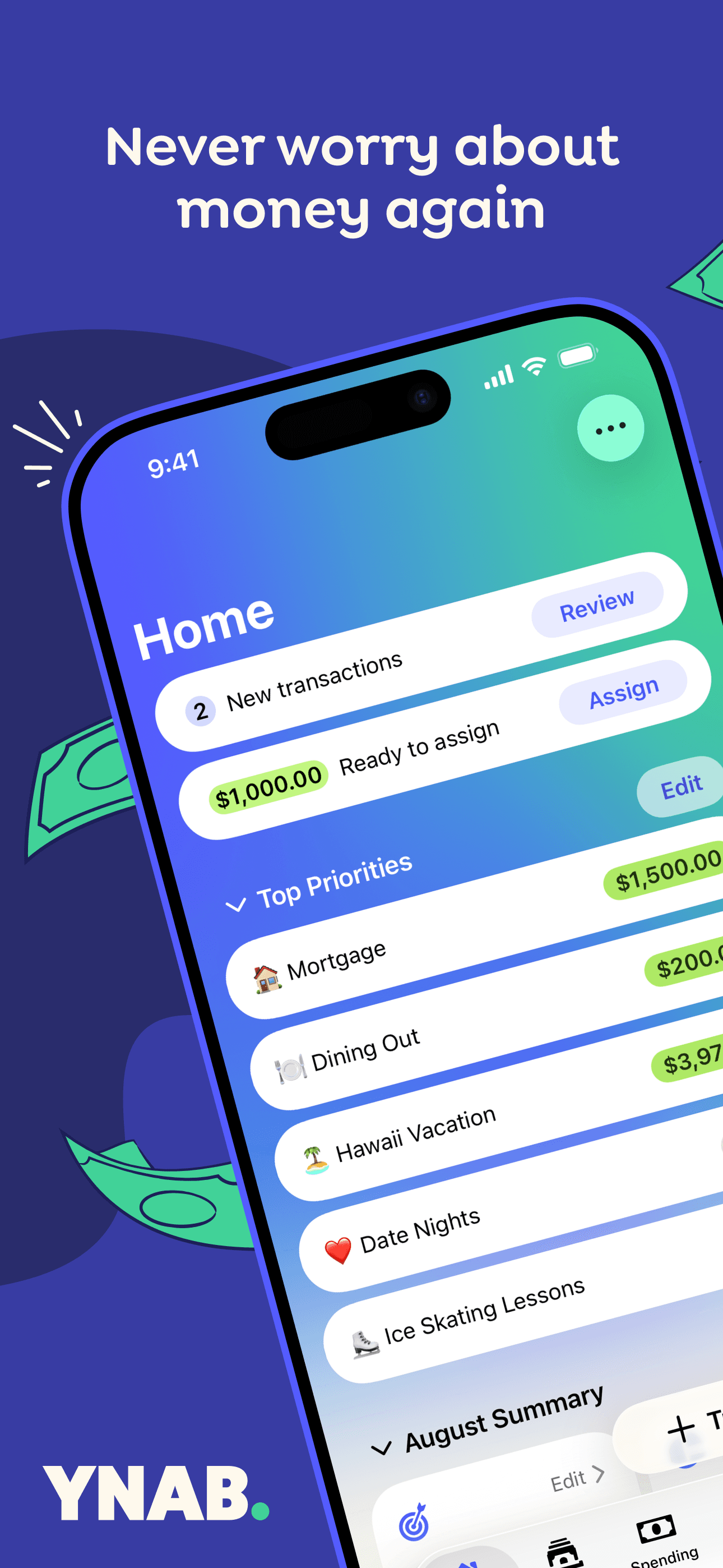 YNAB screenshot 1
