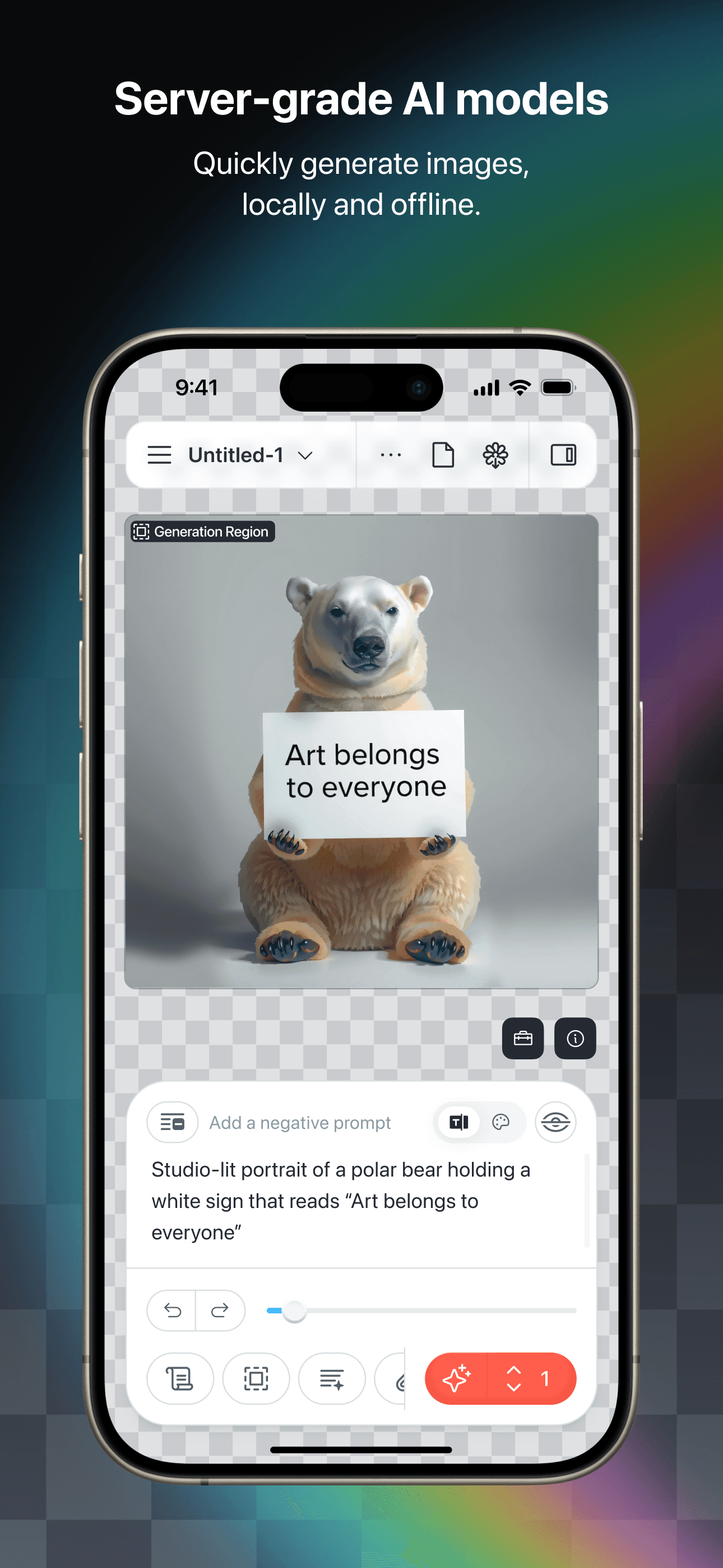Draw Things: Offline AI Art screenshot 1
