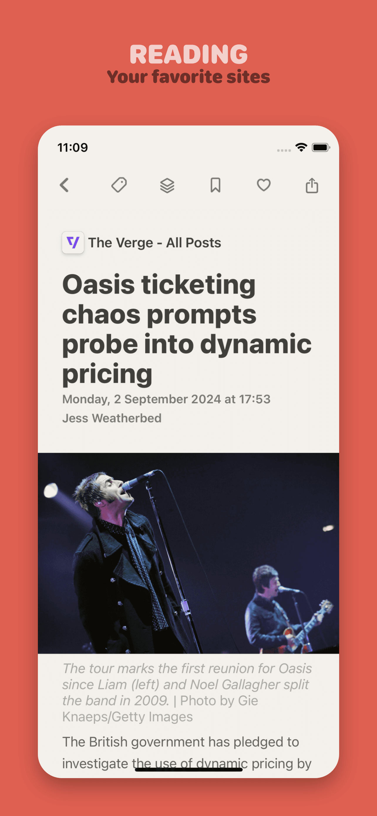 Reeder. screenshot 3