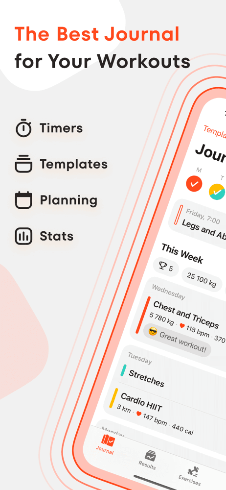 Fitsession: Workout Journal screenshot 1