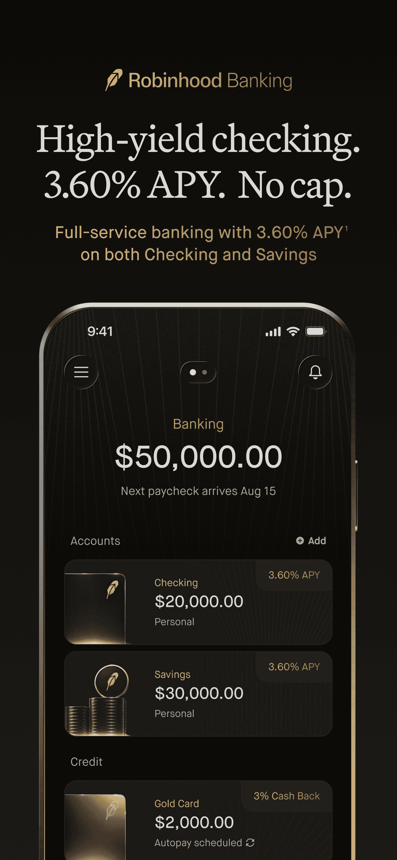 Robinhood Banking screenshot 2