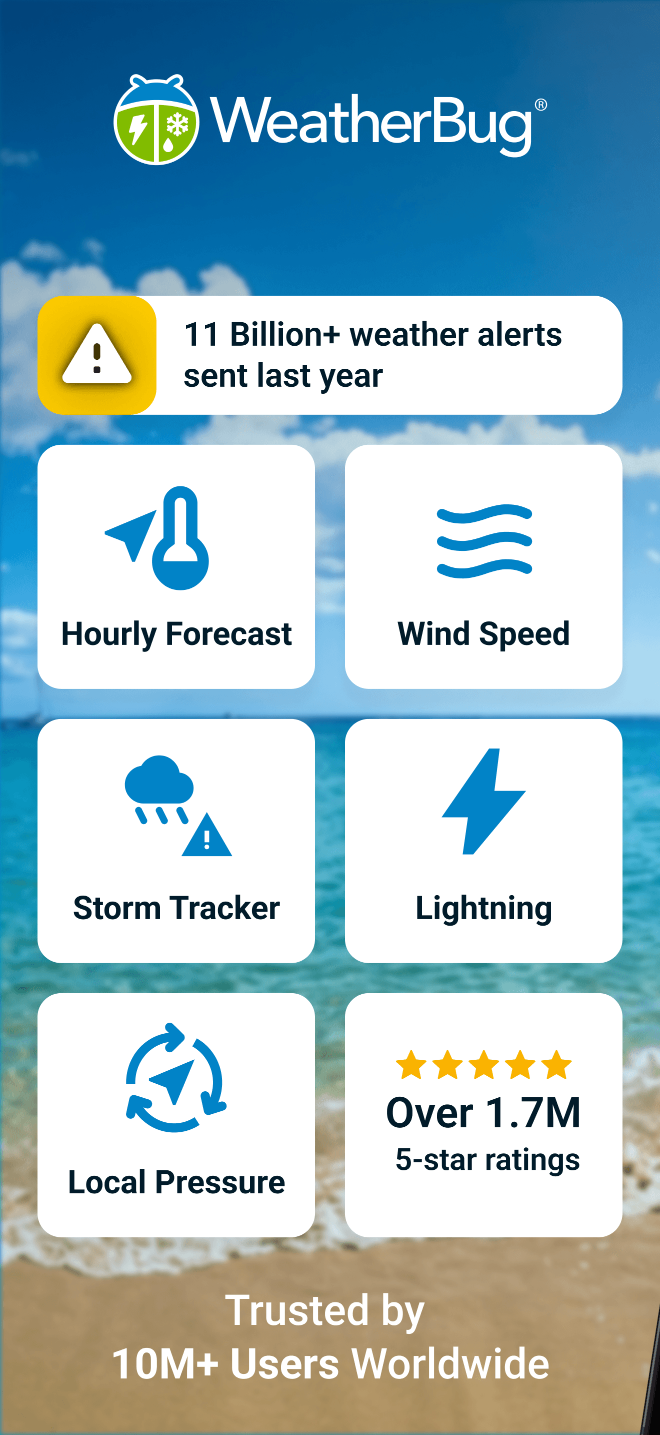 WeatherBug: Weather Forecast screenshot 1