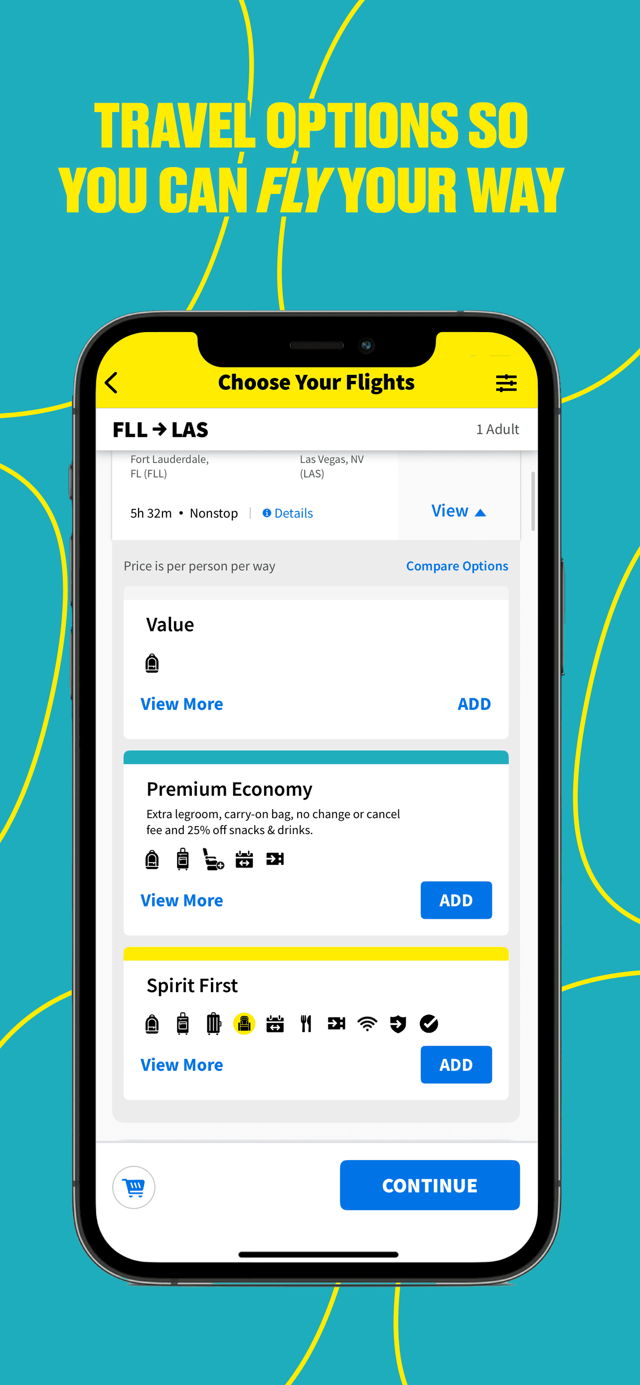 Spirit Airlines screenshot 3