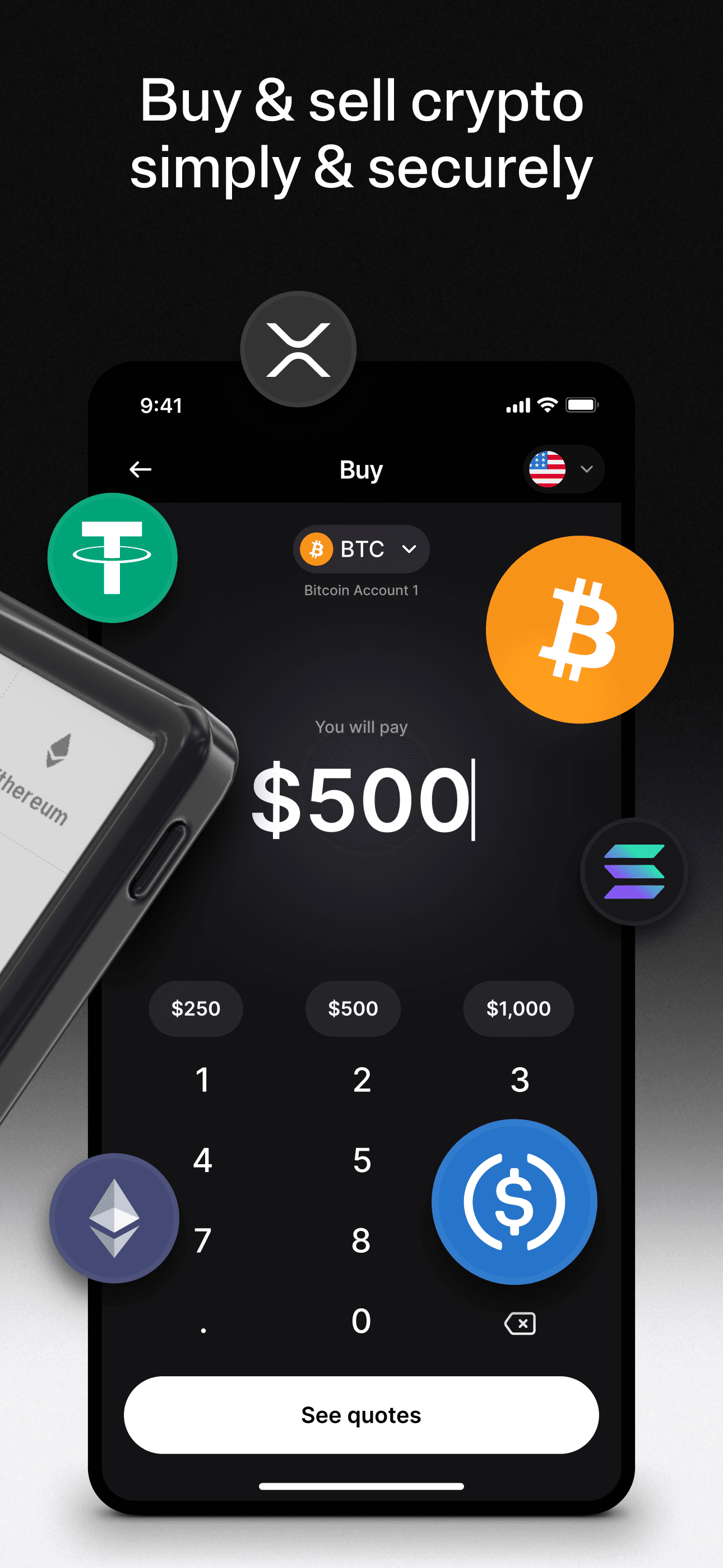 Ledger Wallet™ crypto app screenshot 3