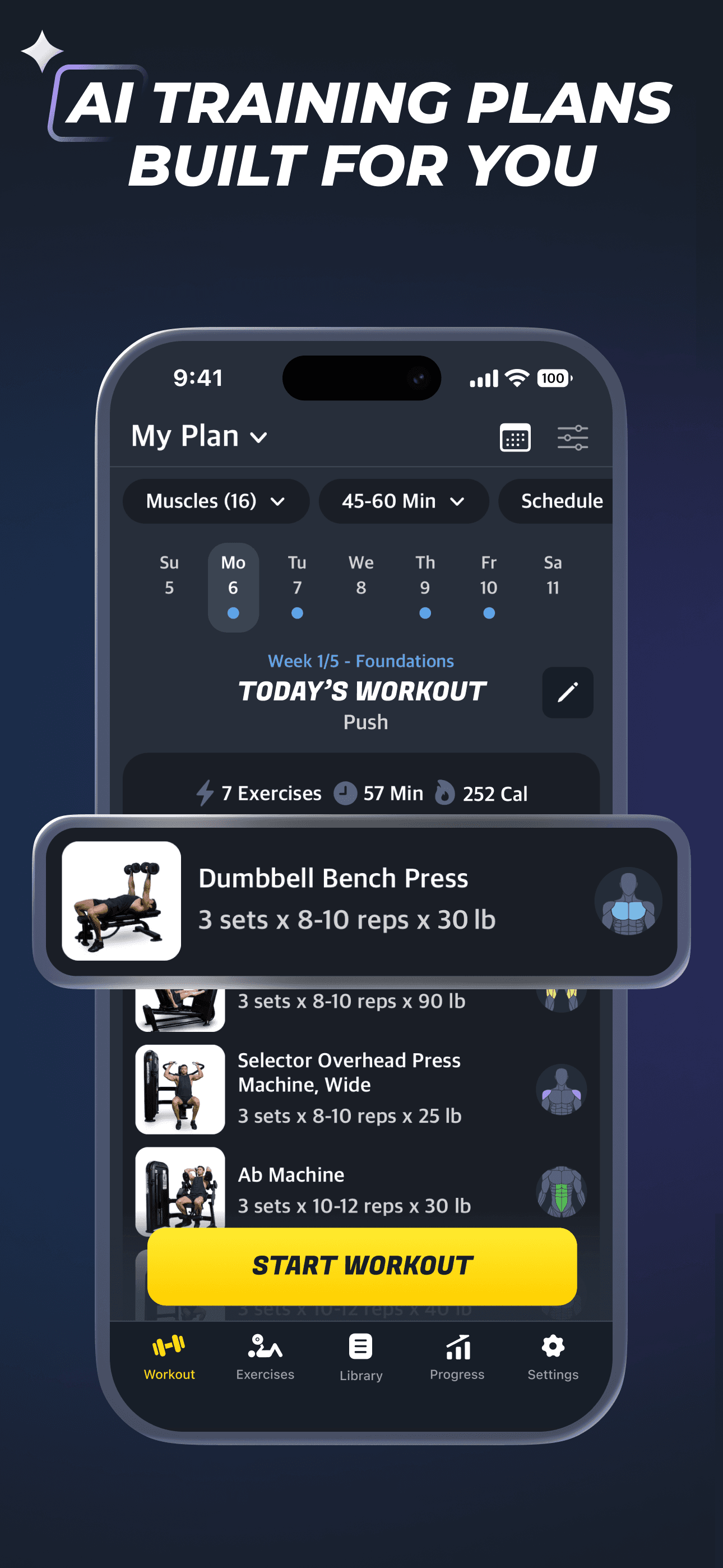 Gymverse: Gym Workout Planner screenshot 2