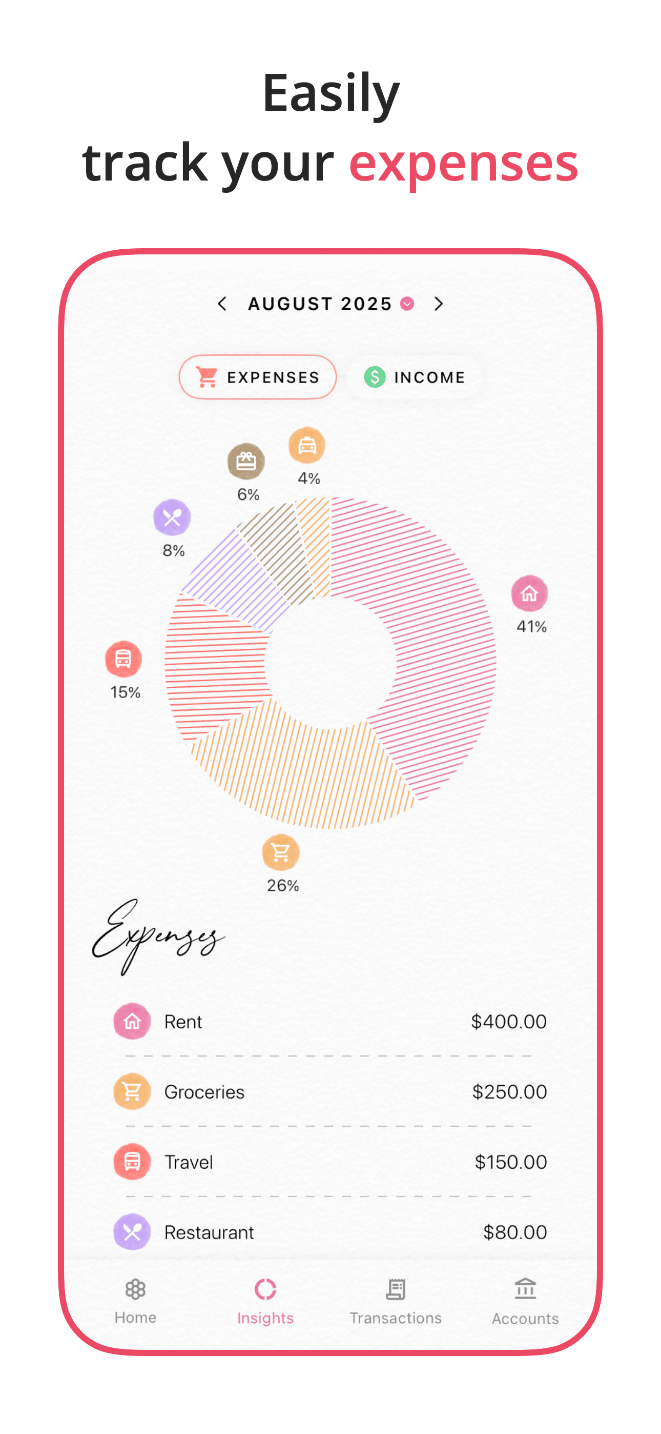 Budget Planner App - Fleur screenshot 2