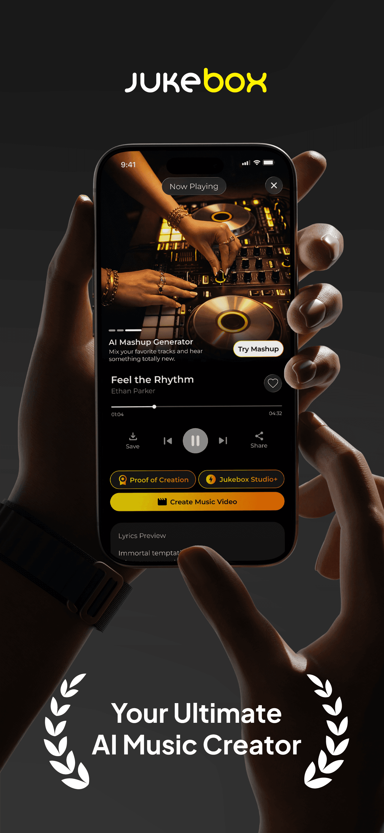 AI Song Generator - Jukebox screenshot 1