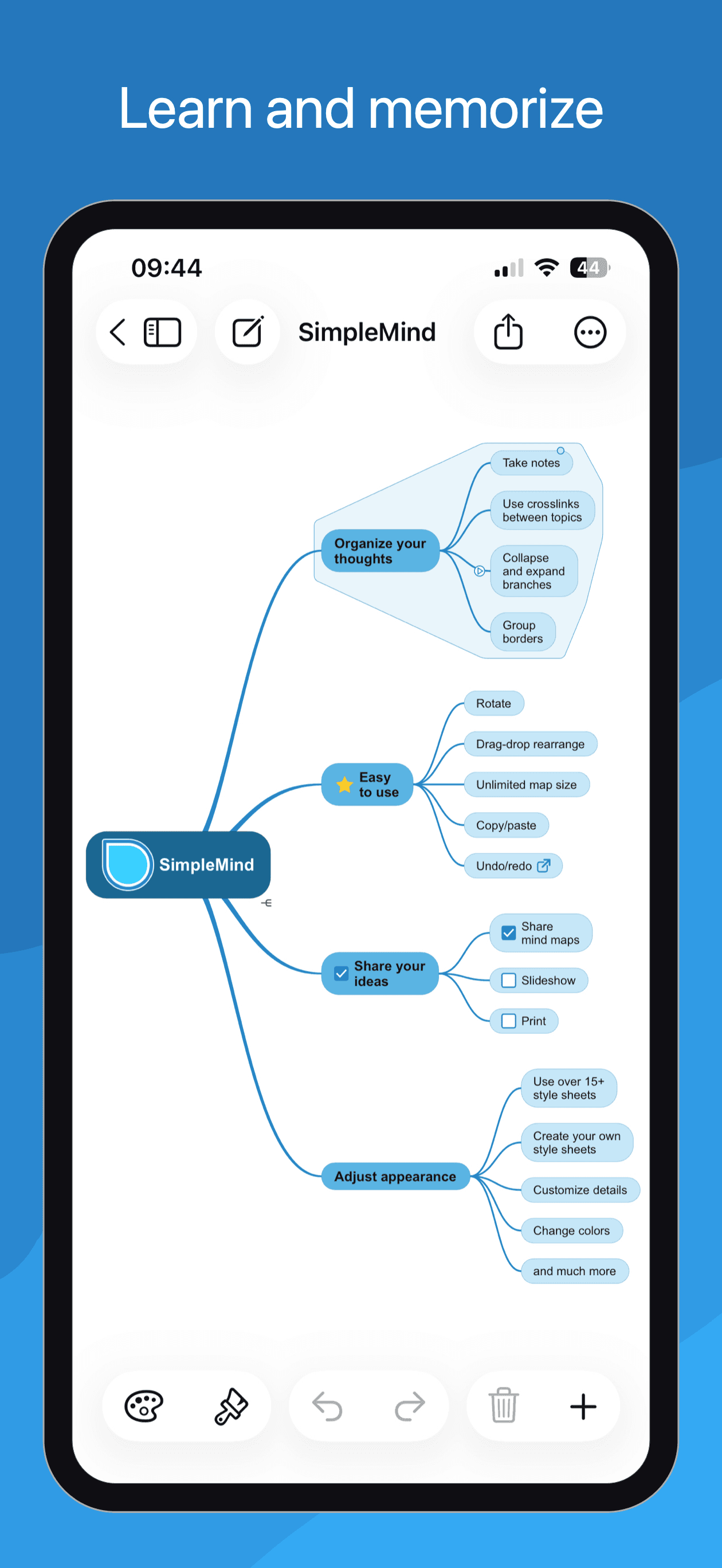 SimpleMind - Mind Mapping screenshot 2