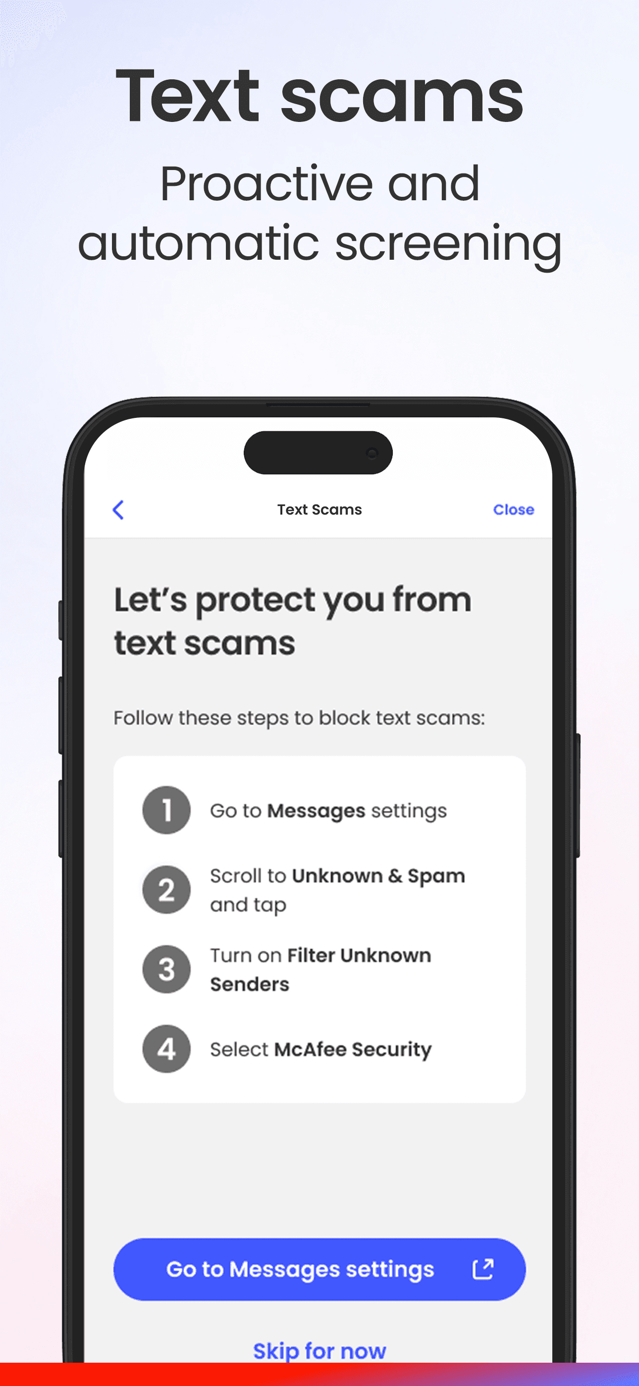 McAfee: Stay Secure & Private screenshot 3