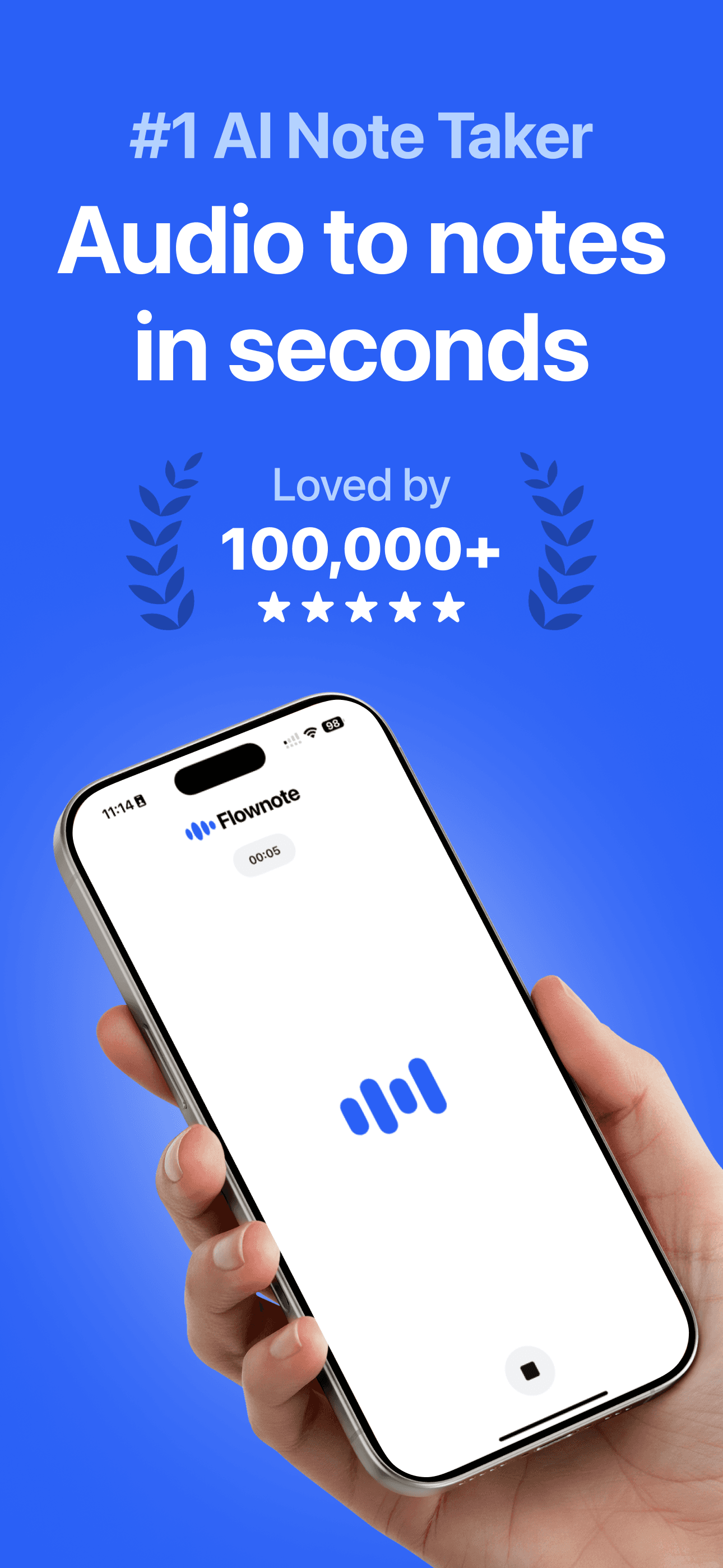 Flownote - AI Note Taker screenshot 1