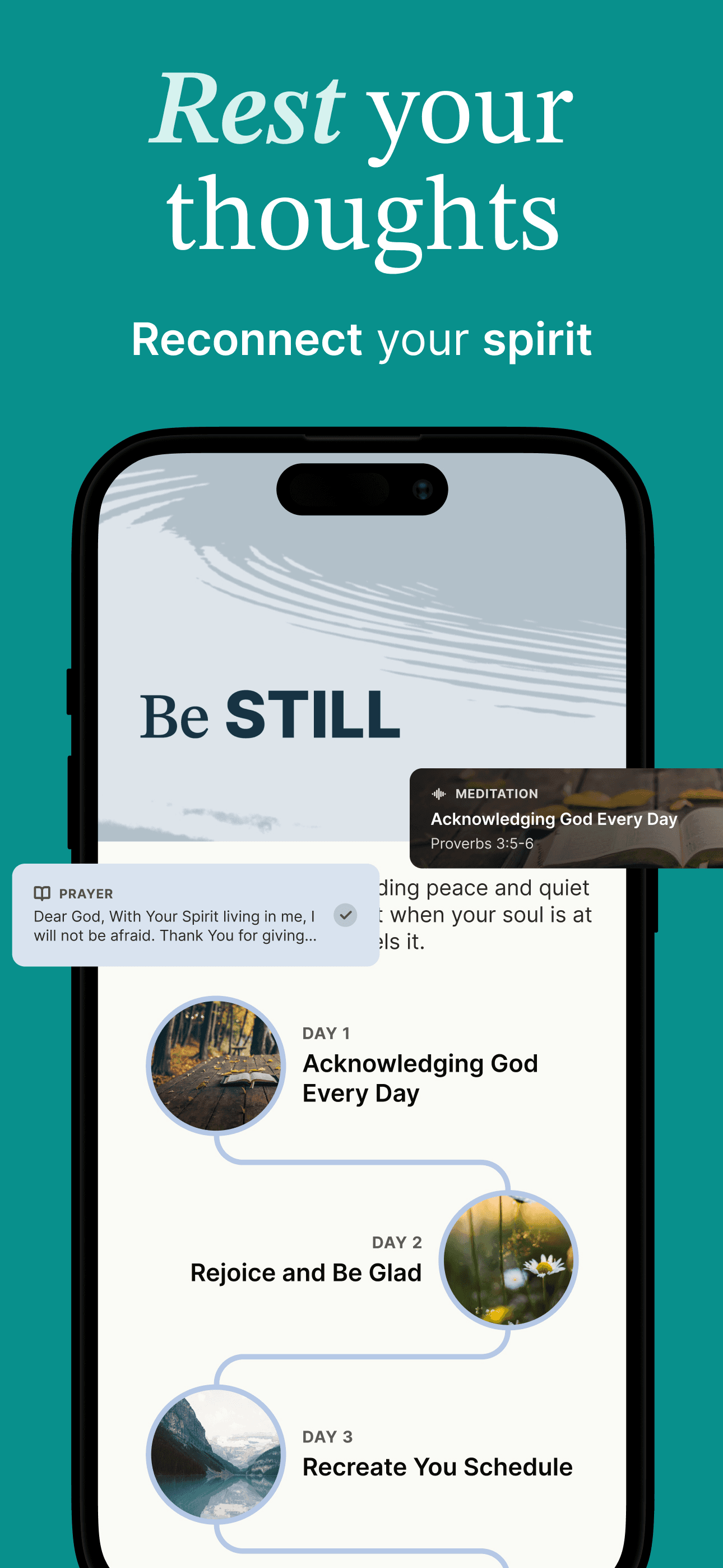 Abide: Bible Prayer Meditation screenshot 2