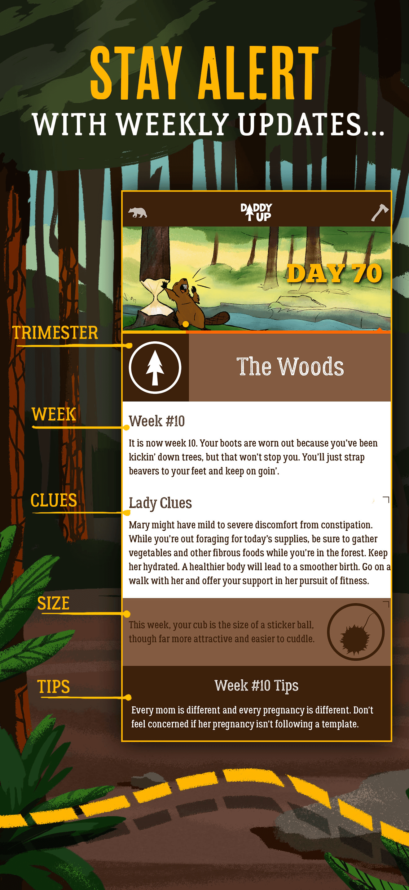 Dad Pregnancy Guide: Daddy Up screenshot 2