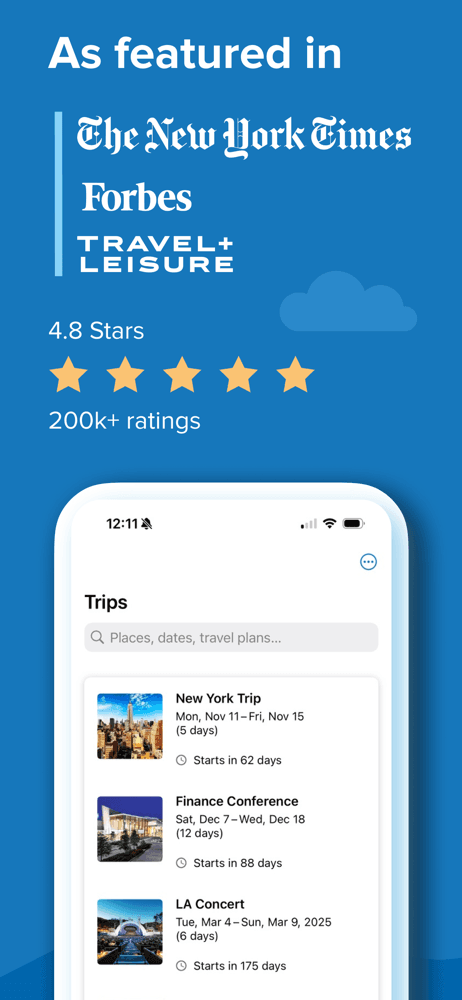 TripIt: Travel Planner screenshot 3