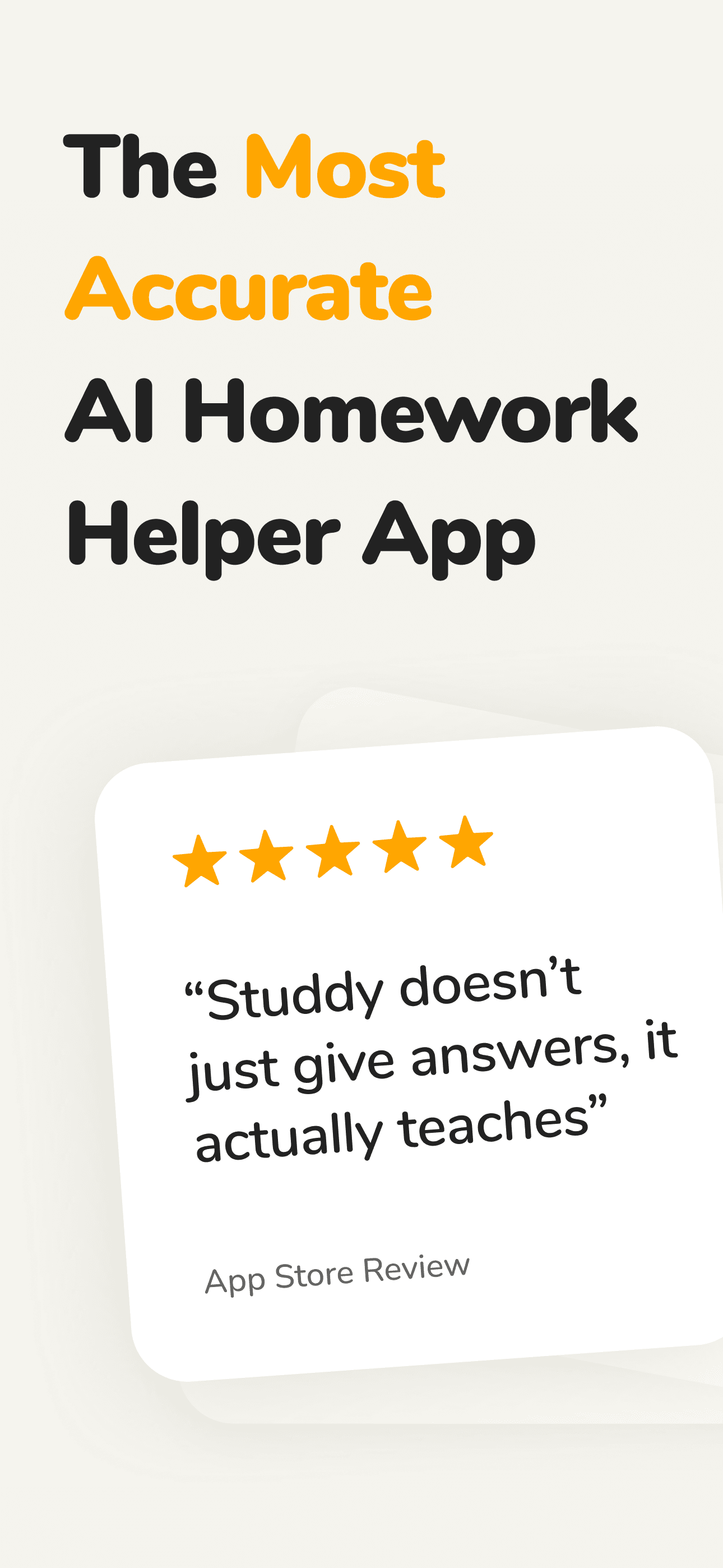 Studdy: AI Tutor & Math Solver screenshot 1