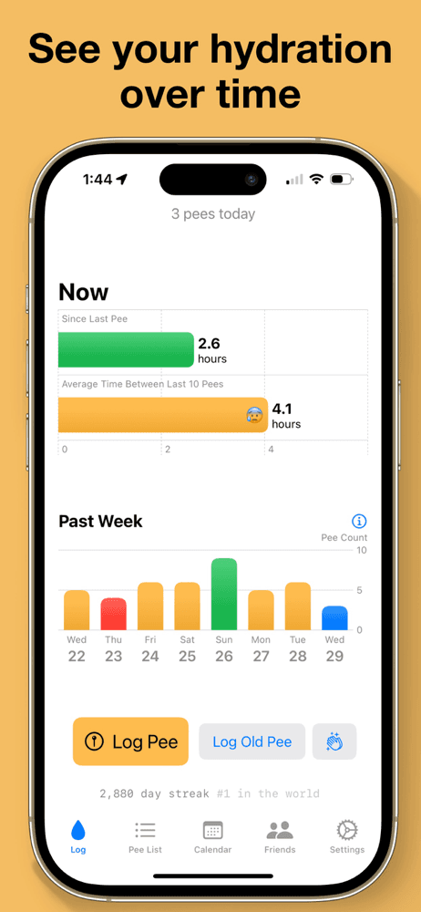 P App - Water Reminder screenshot 1