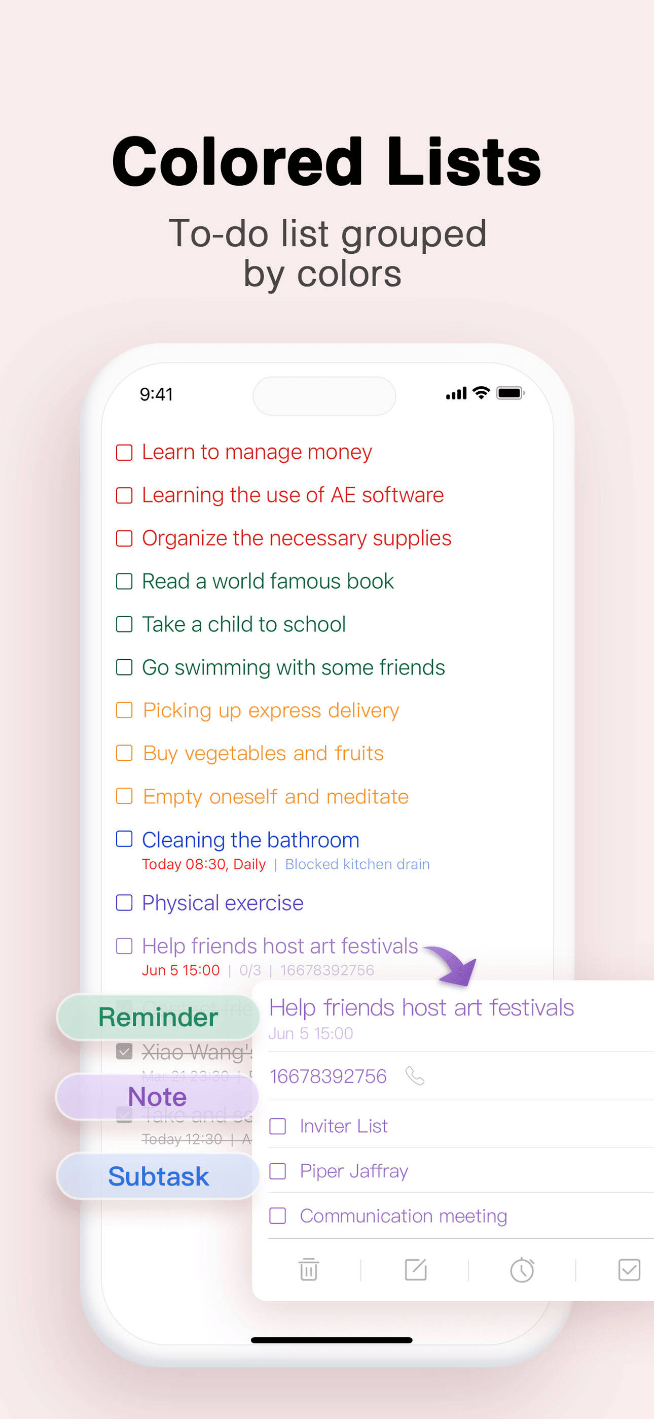 To Do List MinimaList & Widget screenshot 1